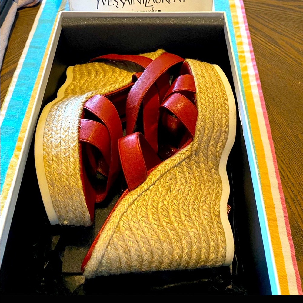 YSL wedges
